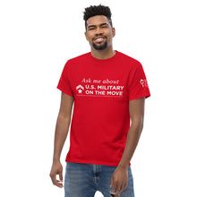 Load image into Gallery viewer, U.S. Military on the Move (Red) Unisex classic T-Shirt