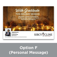 Load image into Gallery viewer, Landscape Holiday Postcards (One-Sided)