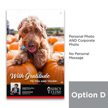 Load image into Gallery viewer, Custom Holiday Postcards (Your Photo)