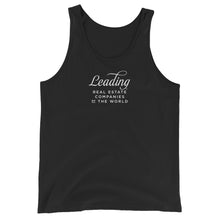 Load image into Gallery viewer, LeadingRE Unisex Tank Top (Relocation Logo on Back)