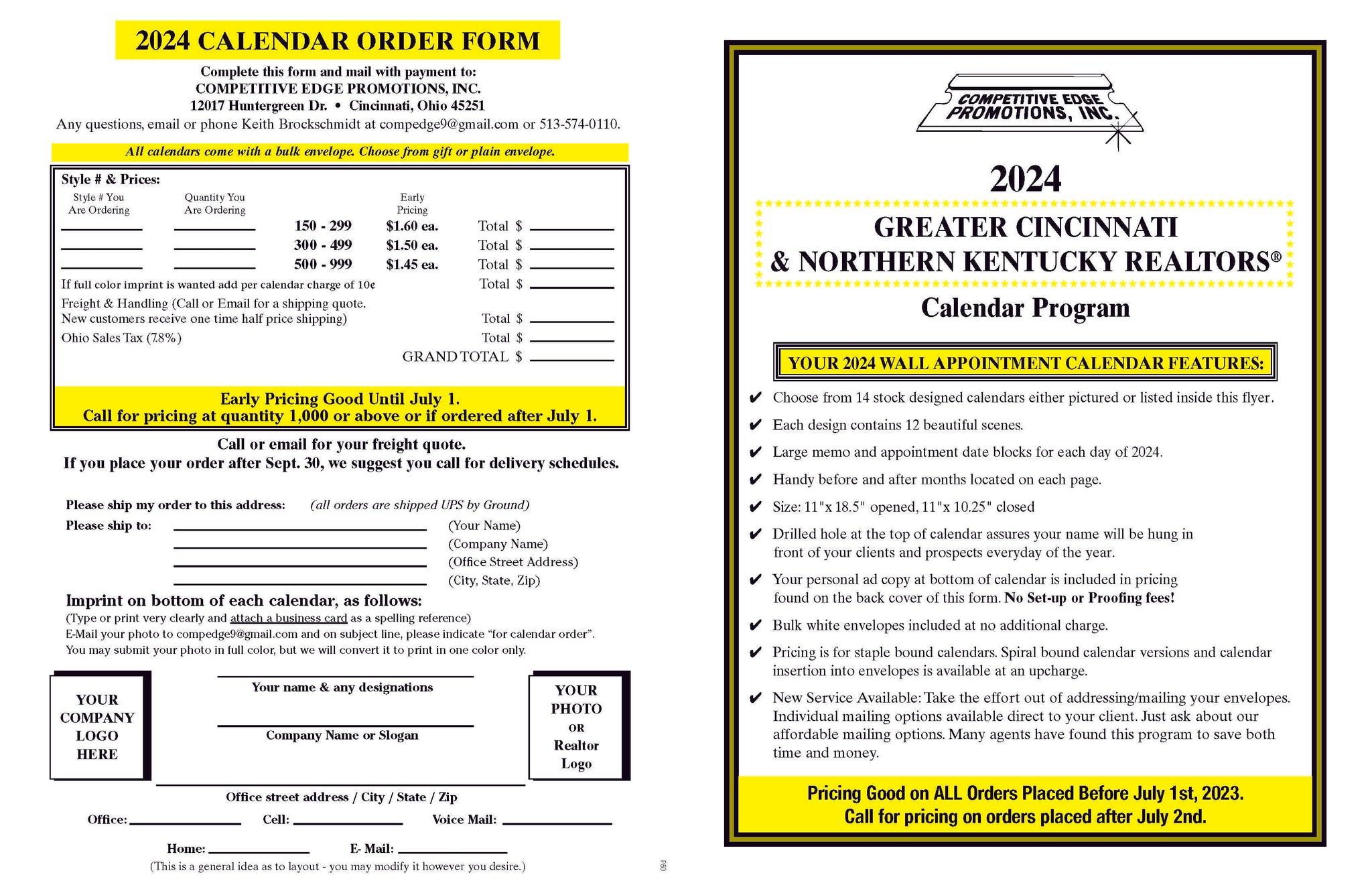 2024 Calendar Order Form Sibcy Cline Store   2024CalendarForm 1024x1024@2x 