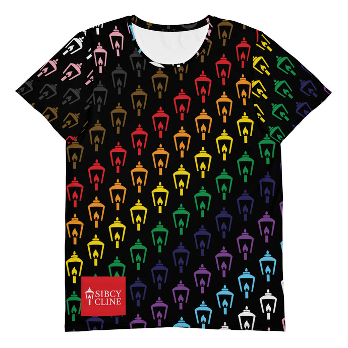 Pride Lantern Athletic T-shirt