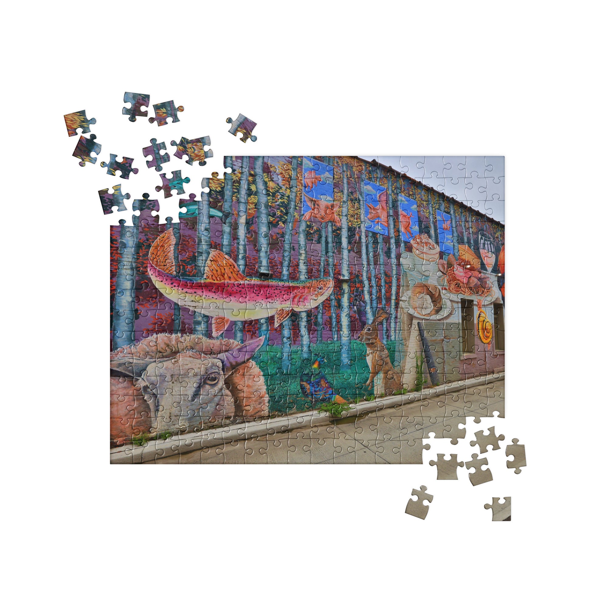 Food Mural - Jigsaw puzzle – Sibcy Cline Store