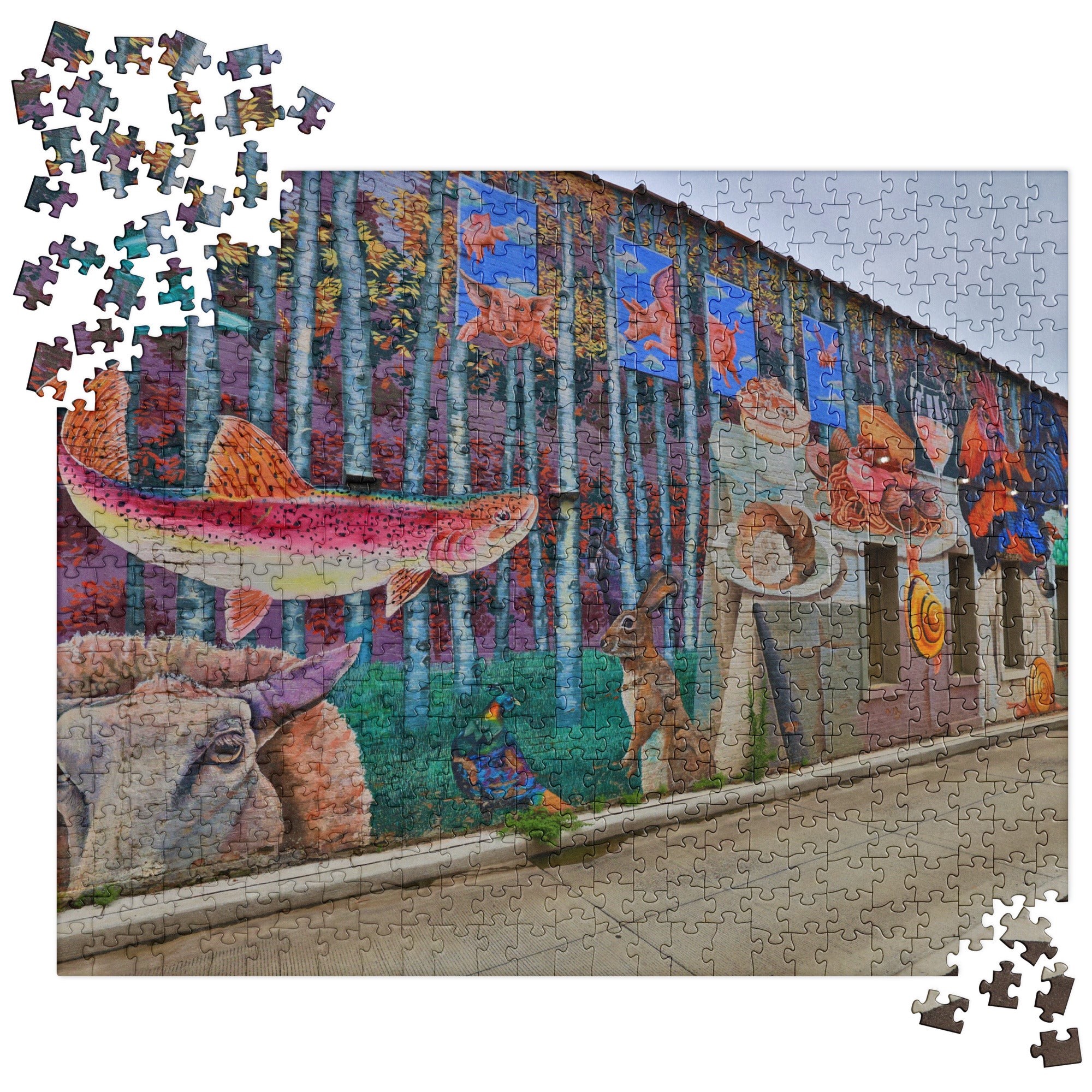 Food Mural - Jigsaw puzzle – Sibcy Cline Store