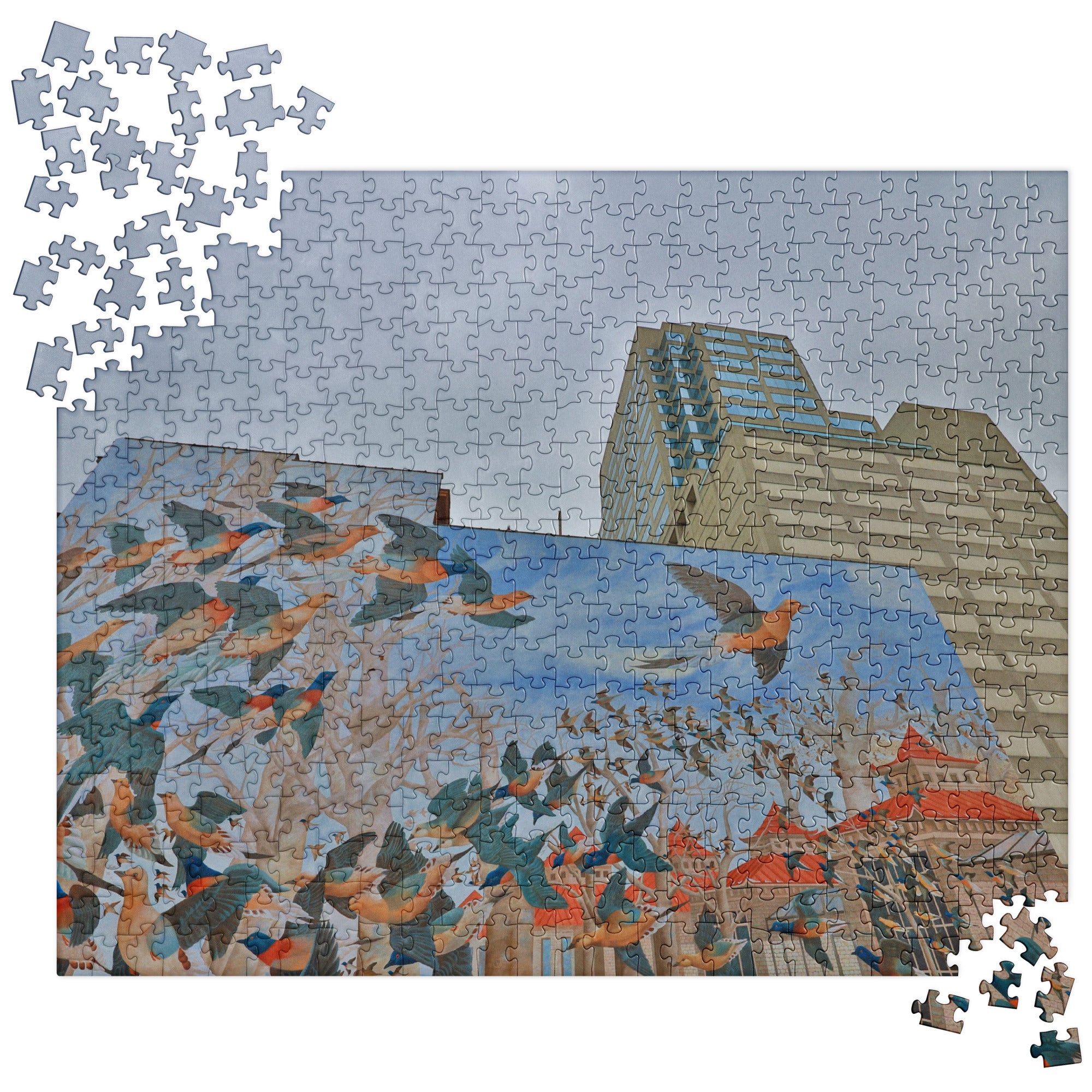 Migrate Mural Jigsaw puzzle – Sibcy Cline Store