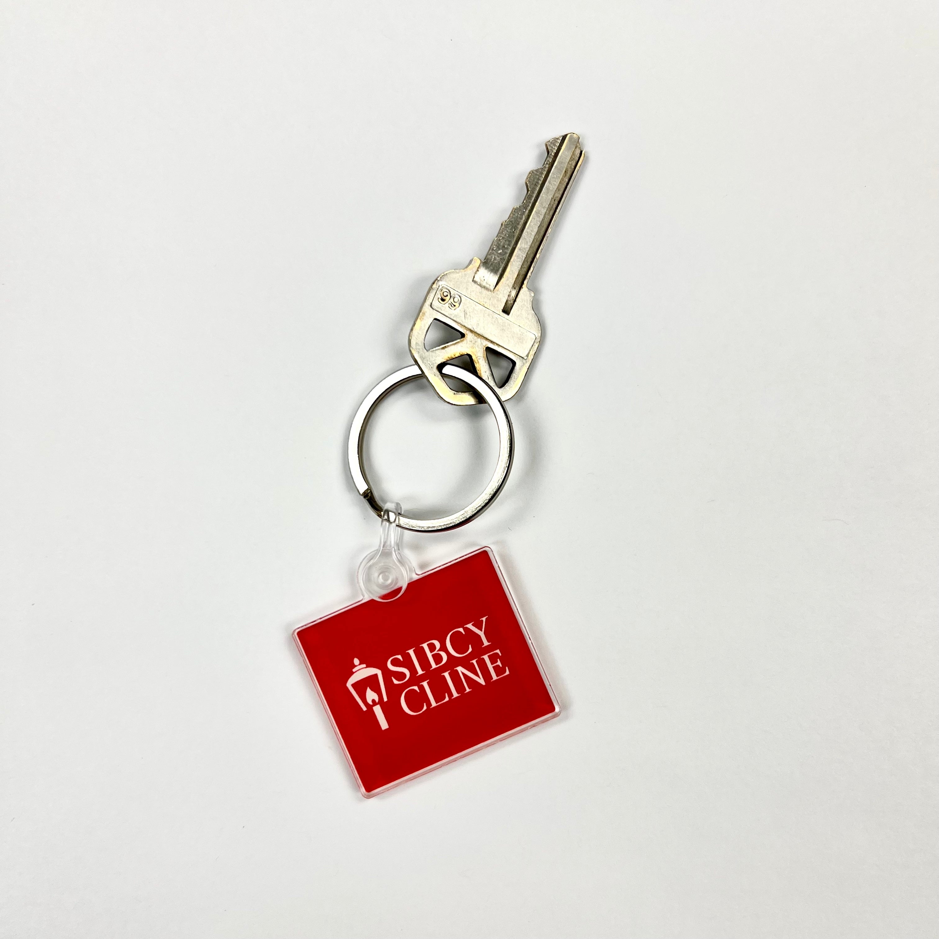 Keychain - Red Block Logo – Sibcy Cline Store