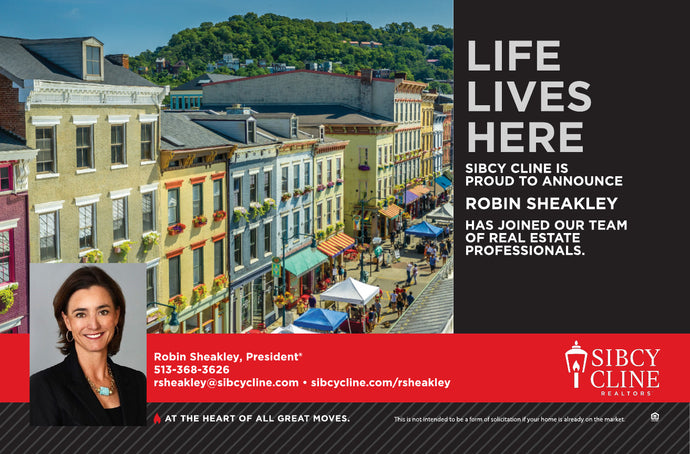 Announcement Postcards - Life Lives Here