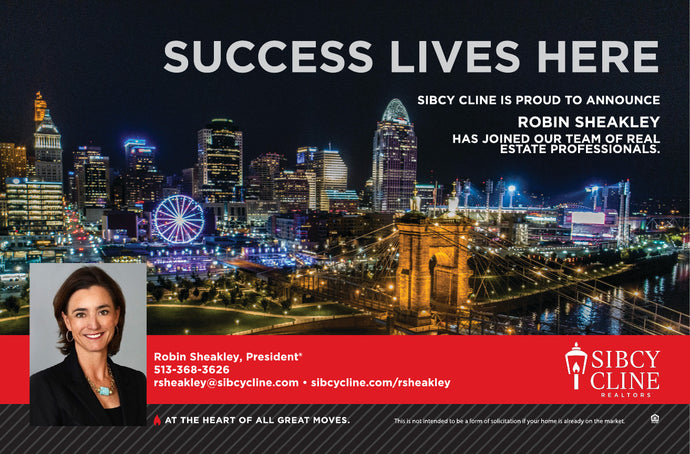 Announcement Postcards - Success Lives Here