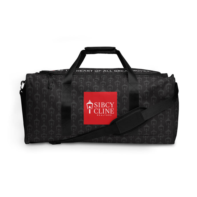 Red Block Logo Duffle bag