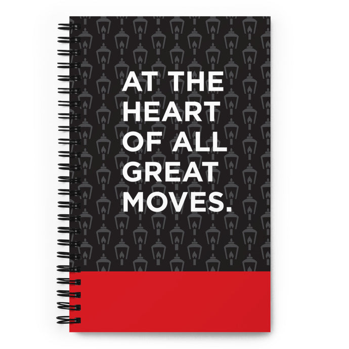 ATHGM Patterned Spiral Notebook
